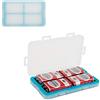 JJC - Scatola di immagazzinaggio per 4 batterie da 9 V, 4 slot
