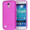 doupi UltraSlim Custodia per Samsung Galaxy S4 Mini, Satinato fine Piuma Facile Mat Semi Trasparente Cover, Pink