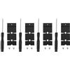 VGOL 4 set di adattatori M.2 NVMe SSD Adattatore staffa di estensione piastra adattatore per 2230 a 2280 PCIe