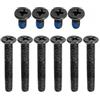 Gintai Viti 10 Pezzi per Lenovo Legion PRO 7 16IRX8H 82WQ Legion PRO 7 16IRX8 82WR Legion PRO 7 16ARX8H 82WS Legion PRO 7 16IRX9H 83DE Telaio per Computer Portatile Custodia Base Fissaggio Screws