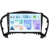 MISONDA Autoradio Android per Nissan Juke 2010-2014 - GPS 6G+128GB - Telecamera posteriore + MICROFONO - IPS da 9 pollici - SUPPORTA DAB/Controllo del volante/WiFi/Bluetooth/Mirrorlink/Carplay/USB/RDS