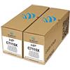 duston Toner nero 2x C7115X, 15X compatibile con HP Laserjet 1200 1220 3300 3320 3380