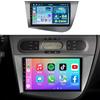 Fuluku 8 Core 4+64G Android Autoradio per Seat Leon 2005-2012 Wireless Carplay Android Auto, Touch Screen 9 Pollici Stereo Auto Bluetooth 5.0, GPS Navi, Telecamera Posteriore, FM RDS, WiFi, SWC