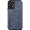 Kepuch Silklike Cover per Oppo Reno 8 - Custodia Case Piastra Metallica Incorporata per Oppo Reno 8 - Blu