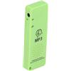 Annadue Lettore MP3 Multifunzionale Portatile, Lettore Musicale Digitale Supporta Scheda di Memoria da 64 GB Registratore Vocale per Sport, Auricolari Intrattenimento, Studenti, Verde