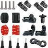 Higatful Kit di supporto per casco da moto per Insta360 ONE X3 X2 X RS R GO2, borsa per GoPro