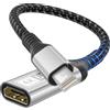 Sewowibo Adattatore Mini DisplayPort a HDMI,Mini DisplayPort (Thunderbolt 2) a HDMI 4K,monitor unidirezionale Mini DisplayPort a HDMI compatibile con MacBook Air/Pro,XPS,Surface Pro/Dock Monitor Proiettore