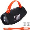 TheJuns Cinghia Manico Rimovibile in Silicone per JBL Xtreme 2/Xtreme 3/Xtreme 4/Xtreme 5 Altoparlante Bluetooth Portatile, Cinghia Antiscivolo da Viaggio all'Aperto, Accessori di Ricambio