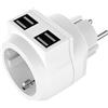 revolt Mobile Phone Mains Chargers - Spina con: Presa con Alimentatore USB a 4 Porte, 3,6 A / 18 Watt (USB), Protezione da sovratensioni (Presa Porta, di Ricarica, iPad)