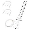 BOOBRIE Antenna Yagi Dual-Band WLAN 2,4 GHz/5,8 GHz 8 dBi antenna per Esterni Alto Guadagno Connettore Antenna Yagi 13 Elementi per Scheda di Rete Router Ripetitore WLAN Amplificatore Segnale WiFi