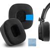 Geekria Cuscinetti auricolari di ricambio in gel per cuffie Marshall Major III Wired/Wireless, MID ANC, Major IV, parti di riparazione (nero)