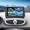 CAMECHO [Qualcomm 8-Core] Android 15 Carplay Autoradio per Renault Clio 3 2006-2012, 4+64G Nav Wireless Carplay DSP, 9 Stereo WiFi Android Auto FM/RDS Bluetooth 5.1 MirrorLink +Telecamera Posteriore