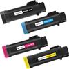 MEGOFFICE Cartuccia toner compatibile con stampanti Xerox Phaser 6510 6510dn 6510dn 6510n 6510dni WorkCentre 6515 6515dn 6515dni 6515dnw 6515n 6515nw - Confezione da 4