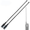 Songway Antenna 15 Dual Band UV VHF/UHF 144/430MHz Antenna SMA-F femmina, compatibile con Baofeng UV-5R UV-82 BF-888S Walkie Talkie Ham Radio, confezione da 2