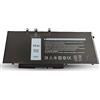 FengWings® 93FTF GJKNX 451-BBZG 083XPC Batteria , Sostituisci per Dell Latitude 5280 5290 5480 5490 5491 5495 5580 5590 5591 | Precision 15 3520 3530 7.6V 68Wh