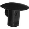 TEKCAM Copertura parasole compatibile con Ring Outdoor Cam Plus, custodia protettiva per fotocamera resistente ai raggi UV, resistente alle intemperie, facile installazione (nero)