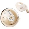ZOMBIES CAT Cuffie Bluetooth, Cuffie Conduzione Ossea Auricolari Wireless Bluetooth 5.3 60 Ore Playtime Con Chiamate Chiare Mic IPX5 Waterprwoof Auricolari Per L'Allenamento Sportivo, B7 Bianco