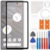 swark Set di ricambio per display in vetro frontale da 6,1, compatibile con Google Pixel 7a GWKK3, GHL1X, G0DZQ, G82U8 con OCA (No LCD Screen and Touch Digitizer) con set di attrezzi