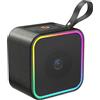 Hosgubo Cassa Bluetooth Portatile, Speaker Bluetooth 5.3 Altoparlante Wireless con Luce LED Colorata Cassa Portatile, Suono Stereo con Mic Incorporato, 10 Ore di Riproduzione per Casa, Esterno, Viaggi 2025