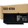 BLESYS C32-N750 Batteria per ASUS N750J N750JV N750JK