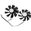 LT Easiyl 1 coppia di ventole per scheda grafica compatibili con Zotac Gaming RTX 2070 Mini, compatibile con ZOTAC GTX 1080TI