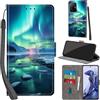 Haninsuze Cover per Xiaomi 11T/ Xiaomi 11T Pro Custodia Cover Pelle Libro Portafoglio con Porta Carte Magnetica Protezione Antiurto Cuoio Flip Case Custodia Cover per Xiaomi 11T/ 11T Pro, artico