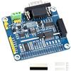 Waveshare RS485 RS232 HAT per Raspberry Pi Isolato RS485 RS232 Scheda di Espansione Adotta SC16IS752+SP3485, SP3232 Schema, Converte SPI in RS485, RS232, Velocità di Comunicazione fino a 921600bps
