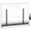 notiela Supporto TV Soundbar per Sonos Playbar - Regolabile in altezza - Nero