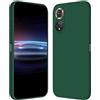 RankOne Custodia per HONOR 50 / HUAWEI Nova 9 (6.52 Inches) Cover Morbida in Silicone TPU - Verde scuro