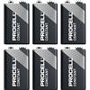 Duracell 6 batterie alcaline DP-9V-6 Process, 9 V, per effetti e strumenti musicali