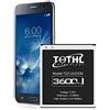 Tqthl Batteria J3 da 3600 mAh, batteria agli ioni di litio di ricambio ad alta capacità TQTHL per Samsung Galaxy J3 2016 J320A J320V EB-BG530BBU EB-BG530BBE J5-G530P Galaxy J5 J500