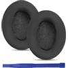 umvowuxa Cloud - Set di 2 cuscinetti in gel rinfrescanti per HyperX Cloud 1/2/3/Pro/Alpha/Alpha S/Alpha Pro/Flight/Flight S/Stinger/Stinger Core e Plus (gel/nero)