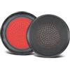 SOULWIT Cuscinetti Coprire Ricambio in Pelle Agnello per Plantronics Voyager Focus UC B825/1&2 UC, Voyager 4210/4220, per Poly BlackWire 5200/C5200/5210/C5210/C5220/7225, Backbeat Sense