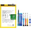 Vvuilsty BLPA07 Batteria di ricambio per Oppo A78 4G, ricaricabile 0 Cycle, compatibile con Oppo A78 4G CPH2565 con kit di riparazione