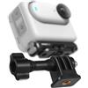PEUTIER Adattatore da 3 Poli a 1/4 di Pollice per Insta360, Compatibile con Fotocamere Sportive Panoramiche Tutti i Modelli e Ecosistema Insta360