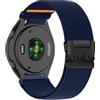 PaceBid 20mm Nylon Cinturino per Garmin Forerunner 70/170/170 Music 43mm/165/165 Music/245/645/570 42mm, Elastica Intrecciato Ricambio Cinturini per Garmin Vivoactive 6/5/Approach S50/S44 - Blu