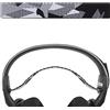 Geekria Fascia in tessuto flessibile compatibile con cuffie SteelSeries Arctis7, Arctis9X, ArctisPRO, parte di ricambio (nero bianco)