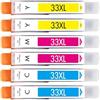 Cartridgeify 33 XL Cartucce d'inchiostro Compatibile con Epson 33XL Cartucce Multipack, per Expression Premium XP-645 XP-640 XP-635 XP-630 XP-540 XP-530 XP-830 XP-900 XP-7100