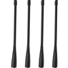EMSea 4PCS Dual Band VHF 136-174 MHz UHF 400-520 MHz SMA-Femmina Antenna Compatibile Con Baofeng Radio Portatile GT-3 UV-5R UV5RE UV5RA 50ohm Impedenza 17 Cm