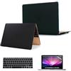 Se7enline Modello A1534 Macbook 12 '' Custodia Cover rigida in plastica adatta per MacBook Display Retina da 12 pollici, cover tastiera, protezione schermo, nero