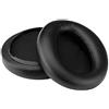MMOBIEL Cuscinetti Auricolari di Ricambio per Sony MDR-10R / MDR-10RBT / MDR-10RNC Headphone Cuffie di MMOBIEL- Memory Foam Protein PU Cuscinetti - Padiglioni Cuffie - Nero