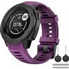 OVERSTEP Compatibile con Garmin Instinct Band Cinturino di Ricambio in Morbido Silicone Compatibile con Garmin Instinct/Solar/Tactical
