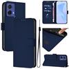 Generico Custodia Compatibile con MOTOROLA Moto G85 5G XT2427 XT2427-3 MOTOROLA EDGE 50 FUSION XT2429 Cover Case Stand Flip Libro Magnetica Gel TPU Eco Pelle Protezione Portafoglio vano card (Blu)