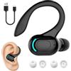 Kioylmo Domikit - Cuffie Bluetooth con microfono, senza fili, con archetto a 360°, durata della batteria, 20 ore, vivavoce, per iPhone Android Pc, per cellulare, ricarica rapida 1,5 ore
