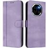 FANFO Custodia per Blackview Shark 6 5G, Antiurto e Antigraffio, Cover Portafoglio in Pelle PU di Alta Qualità con Funzione Stand.- Purple