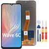 SiuVorZhi Display LCD compatibile con Blackview Wave 6C Display LCD Touch Screen Assembly Riparazione Parti di ricambio con strumenti