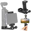 MotuTech Supporto Telefono per DJI Osmo Pocket 3 Fissaggio Morsetto Adattatore Connettore Kit Estensione per Samsung Xiaomi Huawei iPhone 15 14 13 12 Pro Max