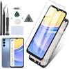 RongZy OLED Schermo LCD per Samsung Galaxy A15 4G A155F Sostituzione Display per Samsung Galaxy A15 5G A156B Digitizer Assembly Vetro di Ricambio Touch Screen con Strumenti(6.5, Nero con Cornice)