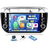 OiLiehu 4G+64G 8 Core Android 13 CarPlay Android Auto Autoradio per Fiat Punto 2010-2016/Fiat Linea 2012-2015 Autoradio con Schermo 7 con Bluetooth GPS FM RDS WiFi SWC DSP/EQ Telecamera Posteriore