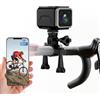 Pudet Luo Action Cam Moto WiFi, 4K Stabilizzazione Hotspot Telecamera Moto, Batteria da 8 Ore & Grandangolo da 140° Action Camera per Sport e Avventura